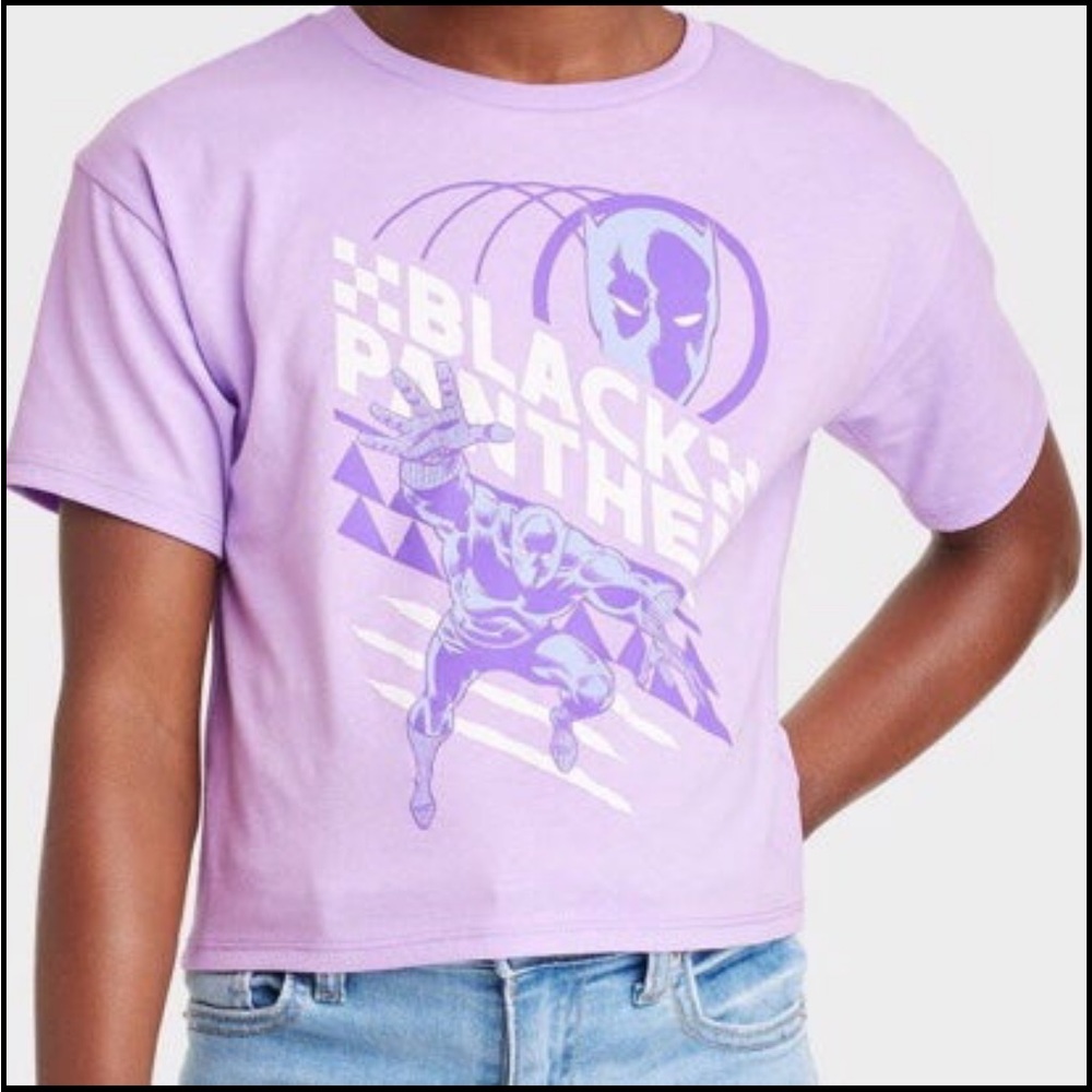 Black Panther Girls Tshirt